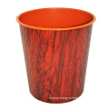 Plastic Wood Pattern Open Top for Home/Office/Kitchen (B06-930)